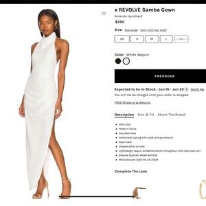 X REVOLVE SAMBA GOWN